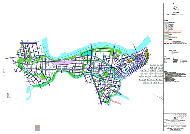 TẢI Bản đồ quy hoạch sử dụng đất Quận Hồng Bàng đến năm 2030