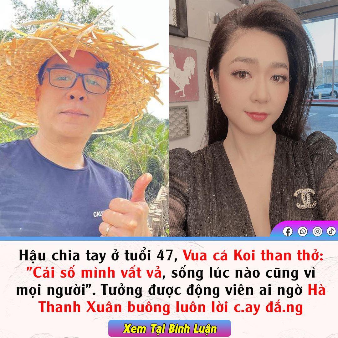 Hậu chia tay ở tuổi 47, Vua cá Koi than thở: “Cái số mình vất vả”