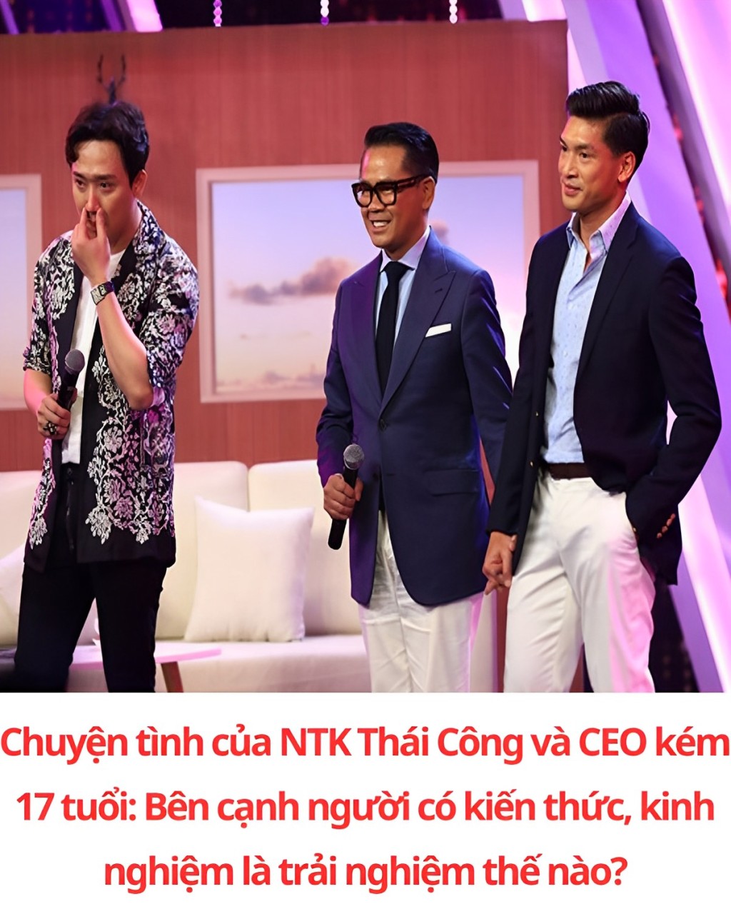 Chu‌yện tìn‌h của NTK Thái Công và CEO kém 17 tuổi