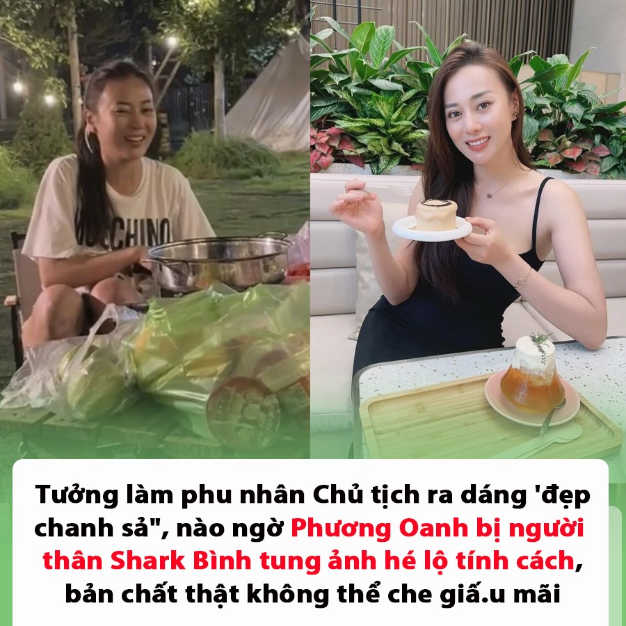 Phương Oanh bị người thân Shark Bình tung ảnh hé lộ tính cách, bản chất thật không thể giấu mãi