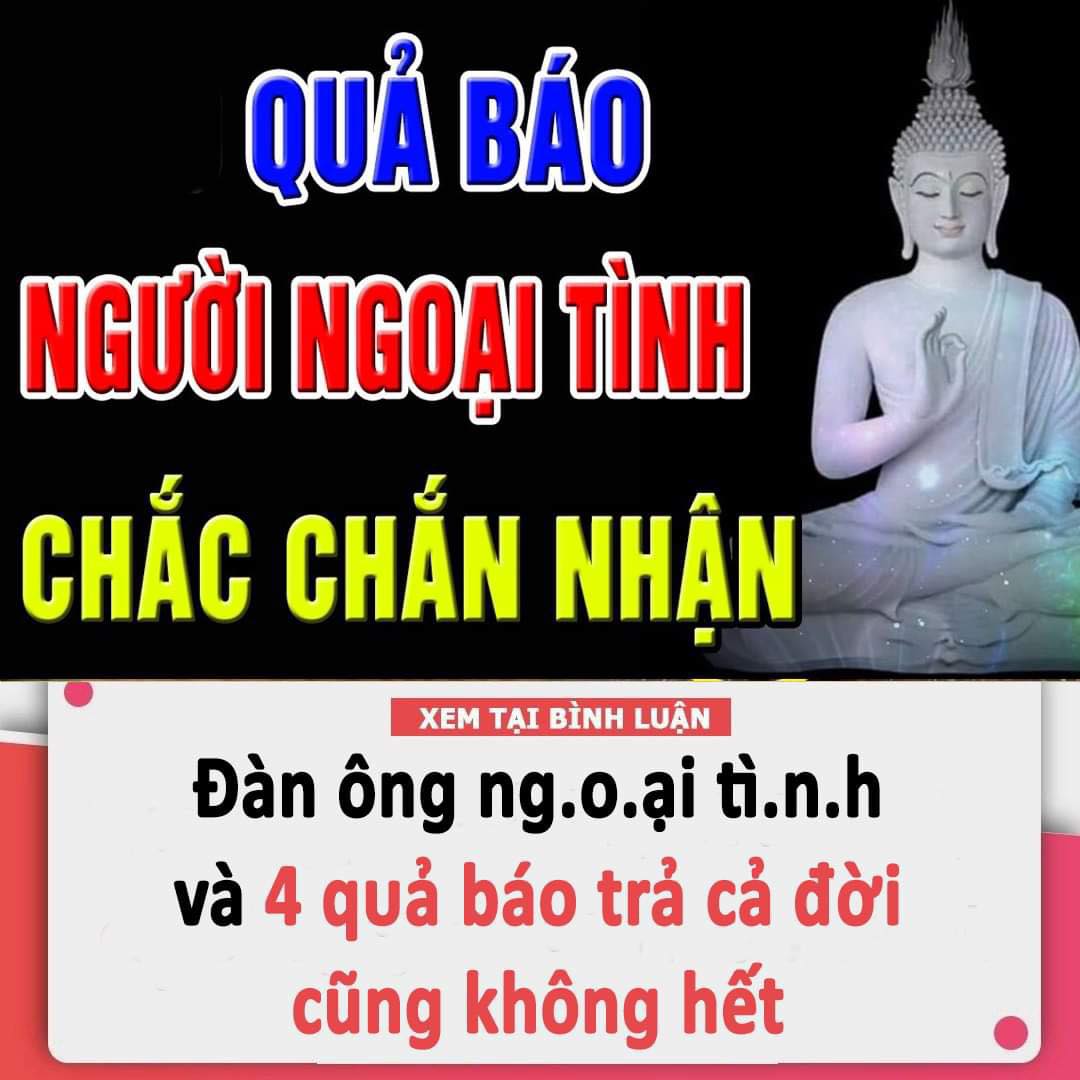 Đàn ông ng.o.ại tì.n.h và 4 quả báo trả cả đời cũng không hết