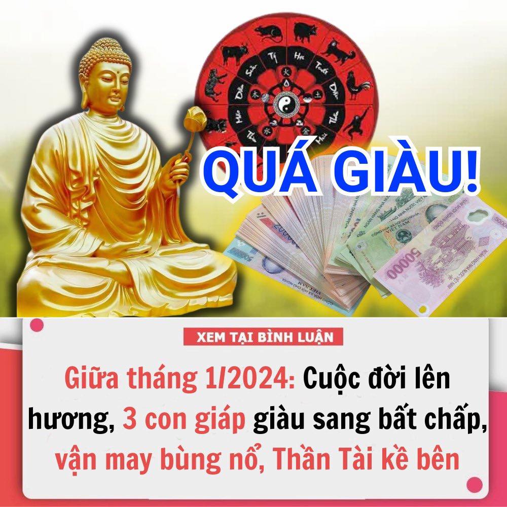 Giữa tháng 1/2024: Cuộc đời lên hương, 3 con giáp giàu sang bất chấp, vận may bùng nổ