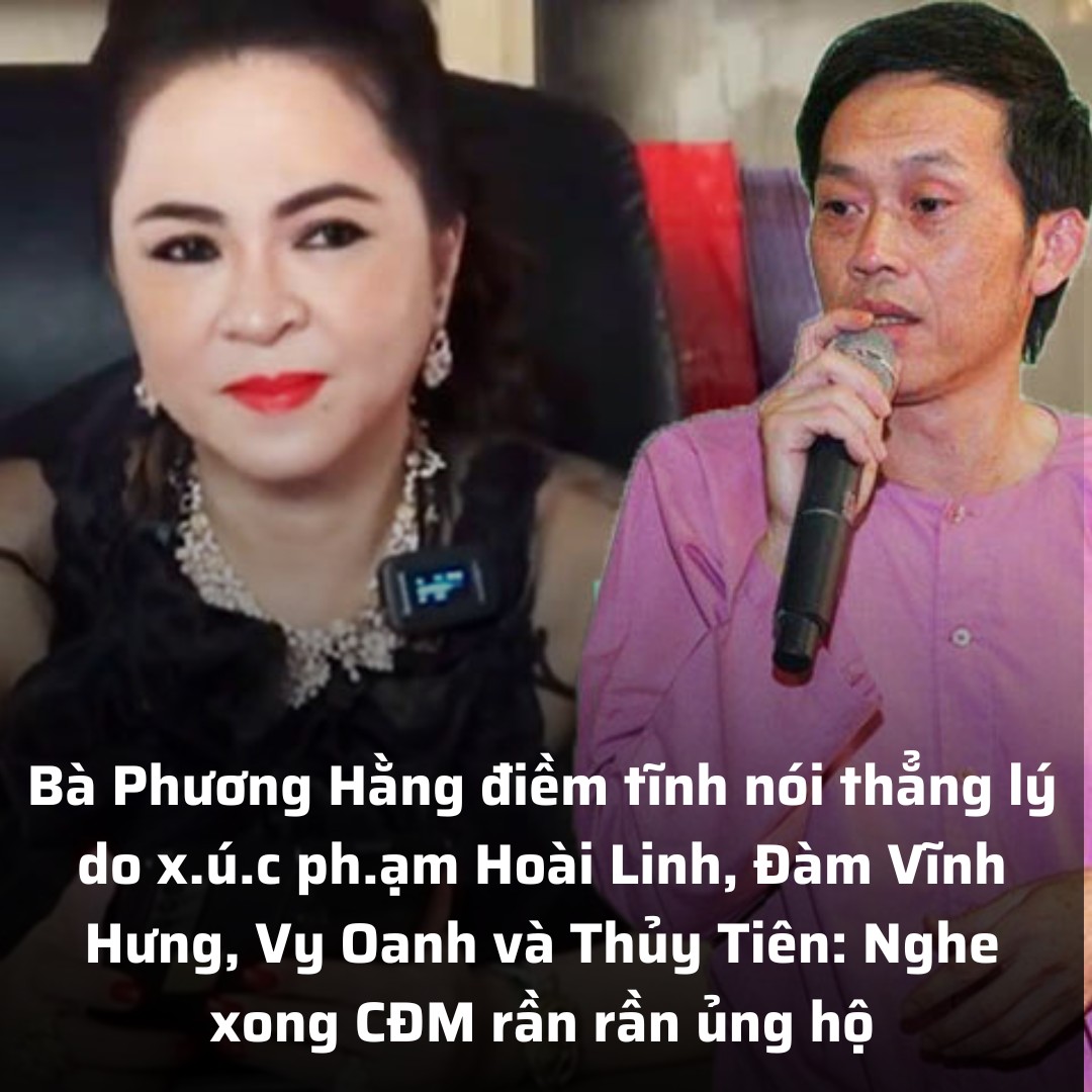 Bà Phương Hằng Hầu Tòa Sau 500 Ngày, Nói Lý Do XúC PhẠm Hoài Linh, Đàm Vĩnh Hưng, Vy Oanh Và Thủy Tiên