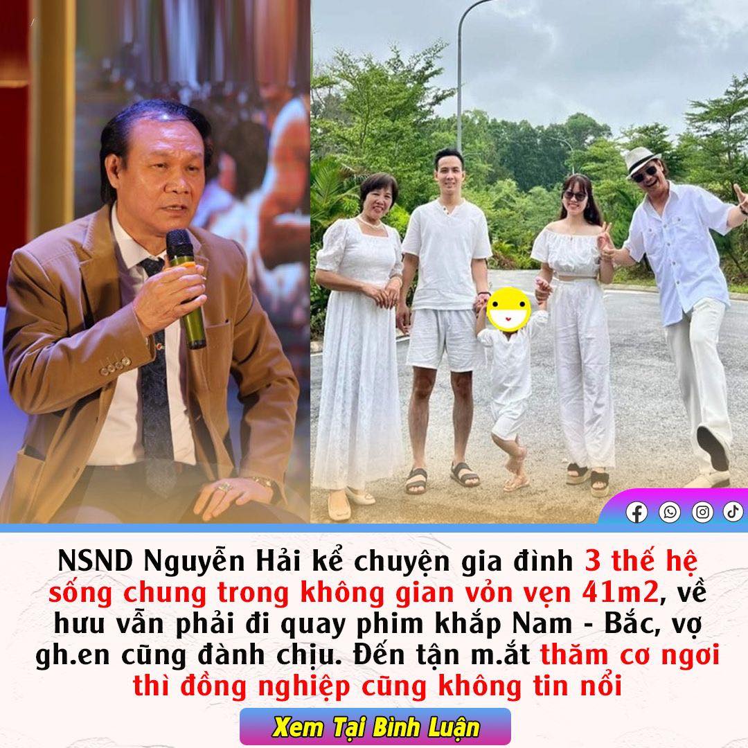 NSND Trần Nhượng là “ông trùm vai phản diện” thông báo về hưu