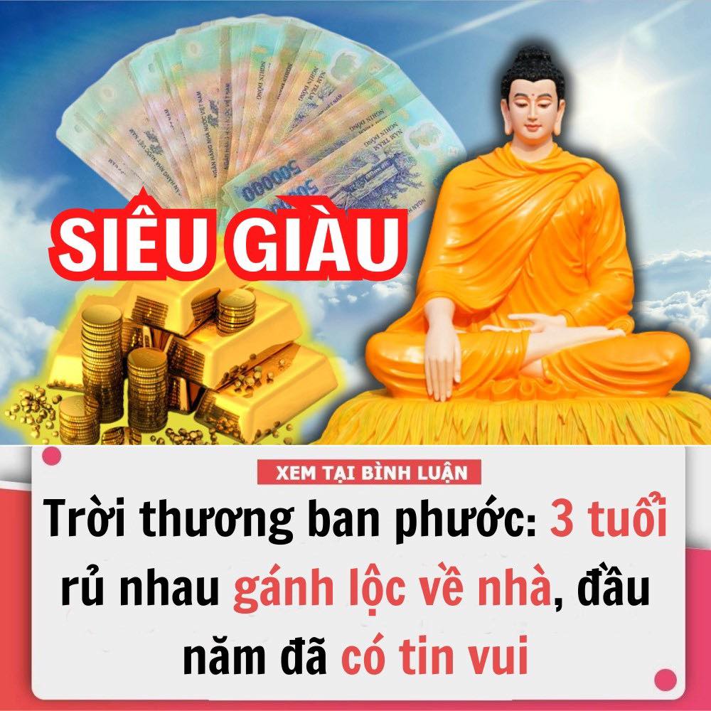 Trời thương ban phước: 3 tuổi rủ nhau gánh lộc về nhà, đầu năm đã có tin vui