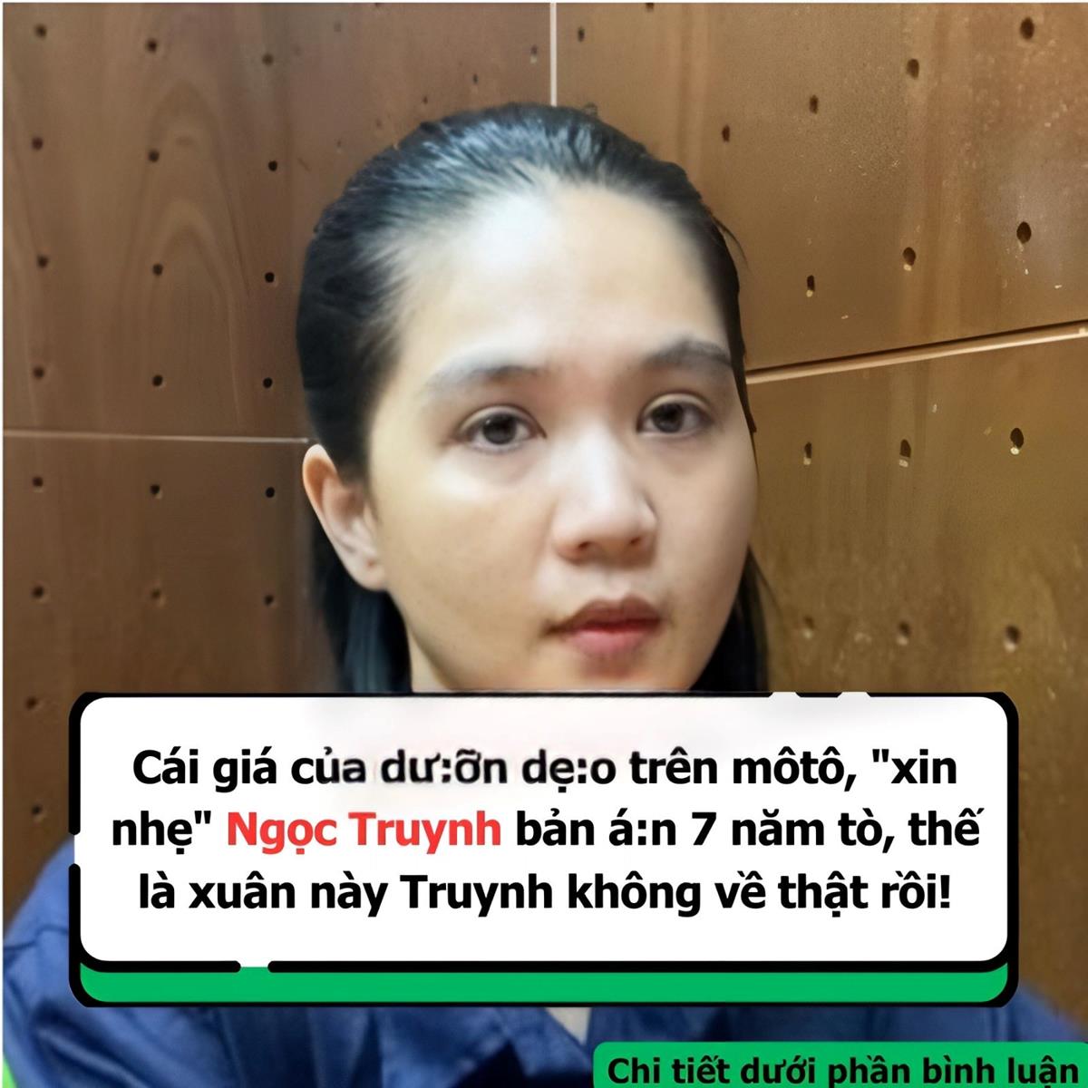 Cái giá của dưỡn dẹo trên môtô, “xin nhẹ” Ngọc Truynh bản án từ 2-7 năm tù