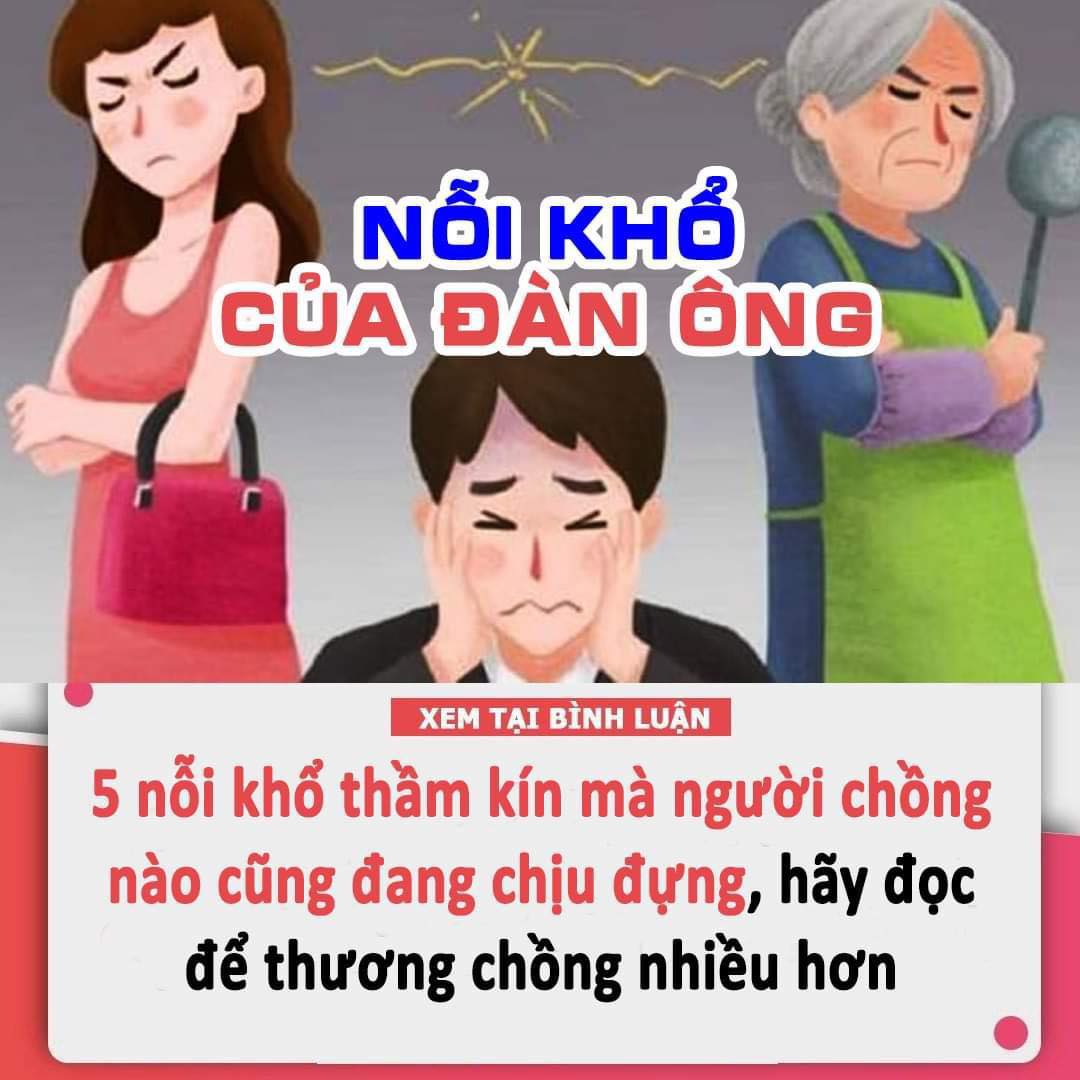 5 nỗi khổ thầm kín mà người chồng nào cũng đang chịu đựng, hãy đọc để thương chồng nhiều hơn