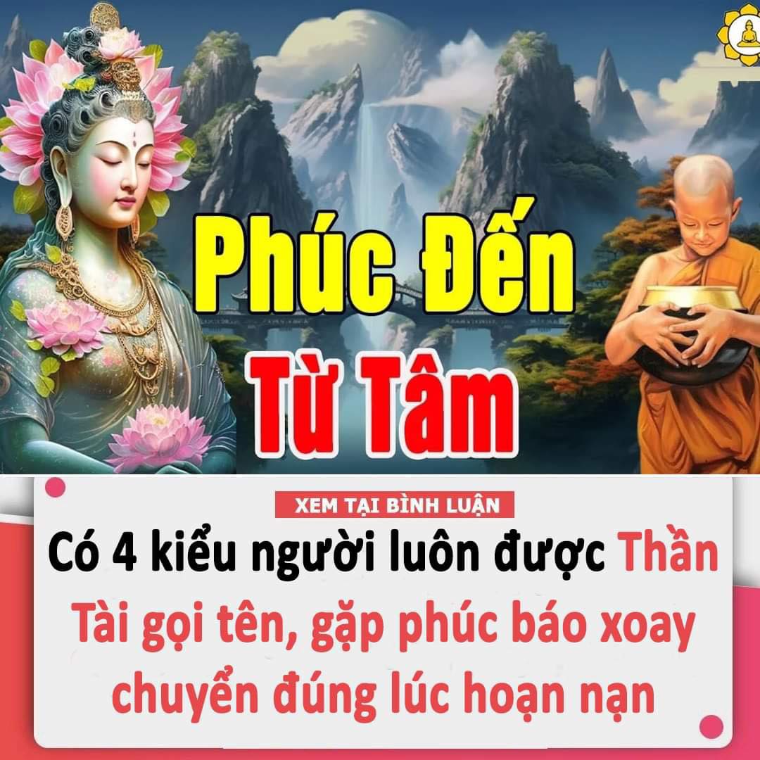 Có 4 kiểu người luôn được Thần Tài gọi tên, gặp phúc báo xoay chuyển đúng lúc hoạn nạn