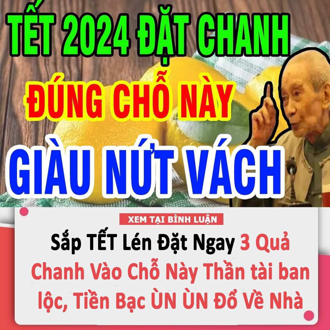 Cuối năm làm đĩa CHANH MUỐI đặt chỗ này tiền bạc về tràn trề, gia chủ sang năm mới GIÀU SANG