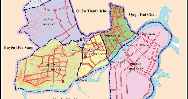 TẢI Bản đồ quy hoạch sử dụng đất Quận Hải Châu đến năm 2030