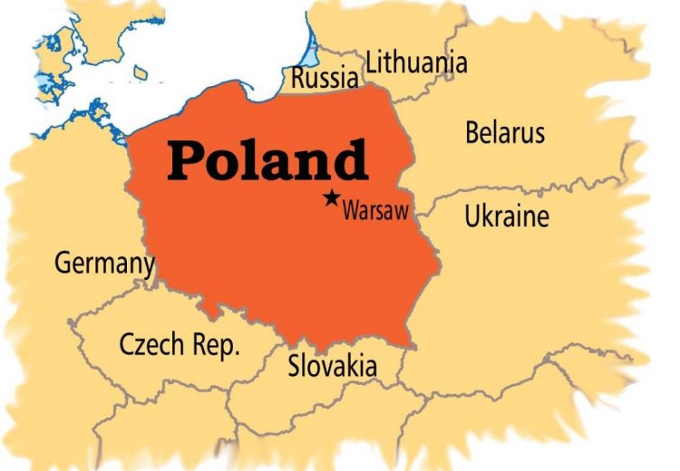 Bản đồ Ba Lan (Poland) & Lịch sử & vị trí địa lý chi tiết