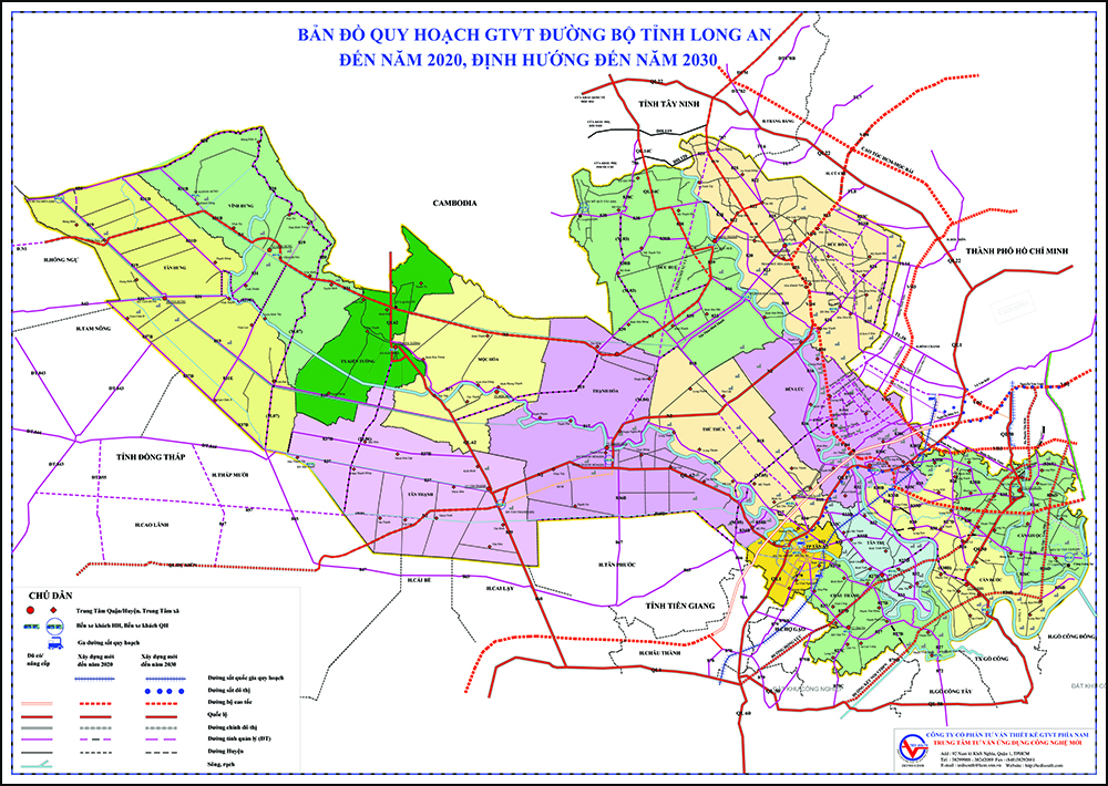 TẢI Bản đồ quy hoạch sử dụng đất Huyện Đức Hòa đến năm 2030