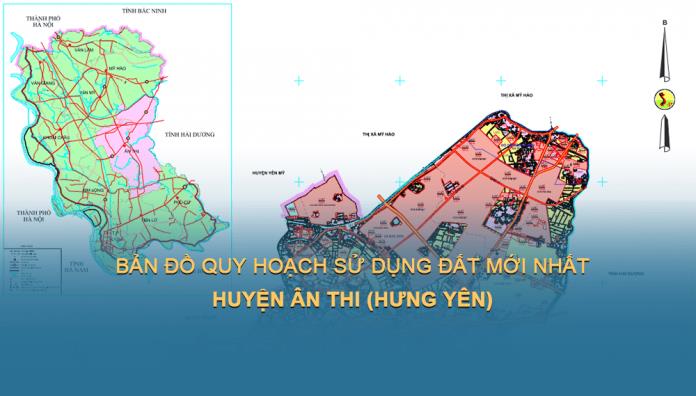 Bản đồ quy hoạch sử dụng đất Huyện Ân Thi đến năm 2030