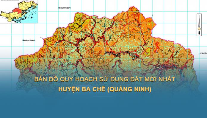 Bản đồ quy hoạch sử dụng đất Huyện Ba Chẽ đến năm 2030