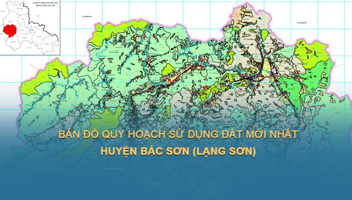 Bản đồ quy hoạch sử dụng đất Huyện Bắc Sơn năm 2021