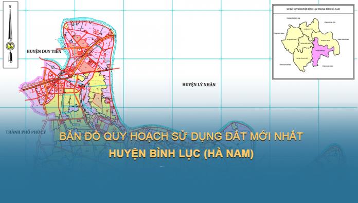 Bản đồ quy hoạch sử dụng đất Huyện Bình Lục đến năm 2030