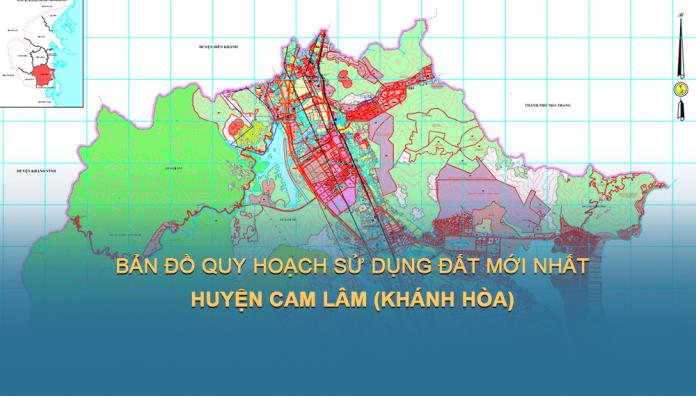 Bản đồ quy hoạch sử dụng đất Huyện Cam Lâm đến năm 2030