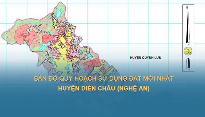 TẢI Bản đồ quy hoạch sử dụng đất Huyện Diễn Châu đến năm 2030