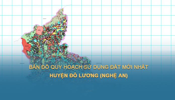 Bản đồ quy hoạch sử dụng đất Huyện Đô Lương đến năm 2030