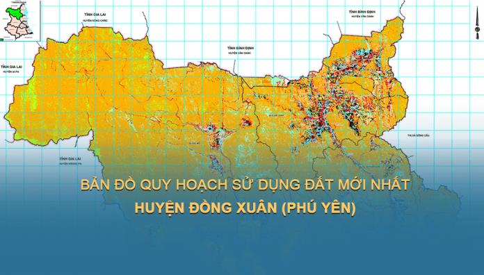 Bản đồ quy hoạch sử dụng đất Huyện Đồng Xuân đến năm 2030