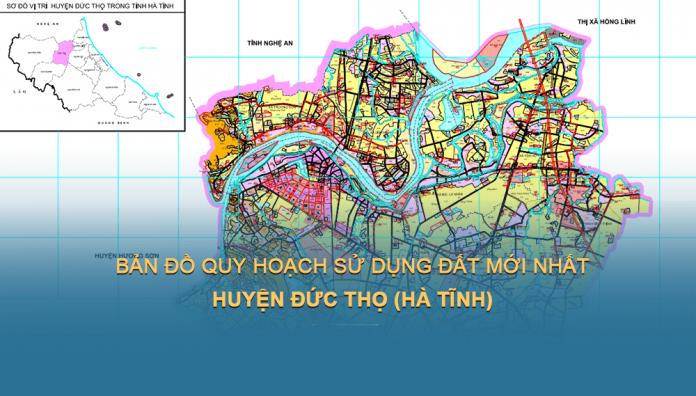 Bản đồ quy hoạch sử dụng đất Huyện Đức Thọ đến năm 2030