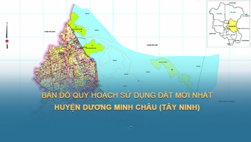 Bản đồ quy hoạch sử dụng đất Huyện Dương Minh Châu