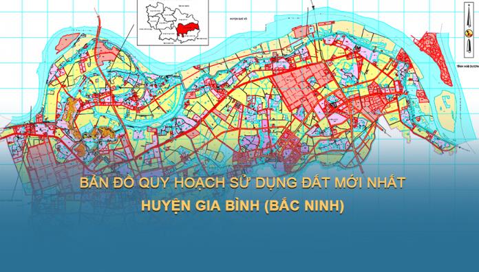 TẢI Bản đồ quy hoạch sử dụng đất Huyện Gia Bình đến năm 2030