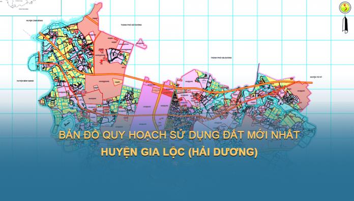 Bản đồ quy hoạch sử dụng đất Huyện Gia Lộc đến năm 2030