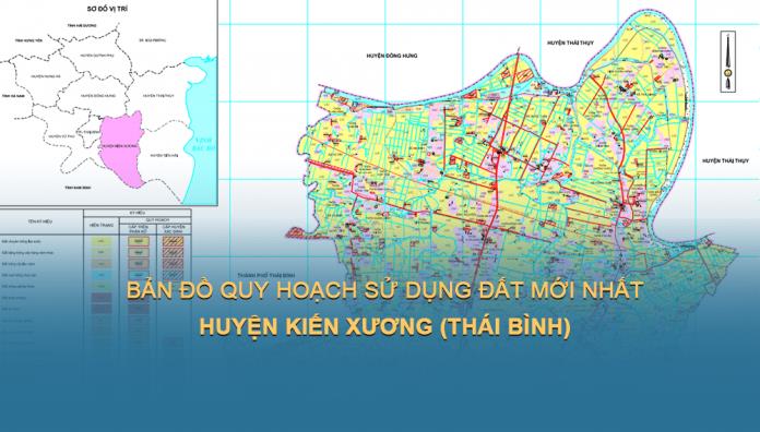 Bản đồ quy hoạch sử dụng đất Huyện Kiến Xương