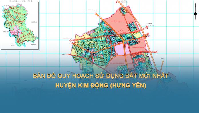 Bản đồ quy hoạch sử dụng đất Huyện Kim Động đến năm 2030