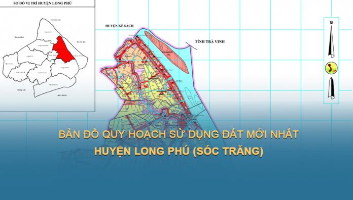 Bản đồ quy hoạch sử dụng đất Huyện Long Phú đến năm 2021