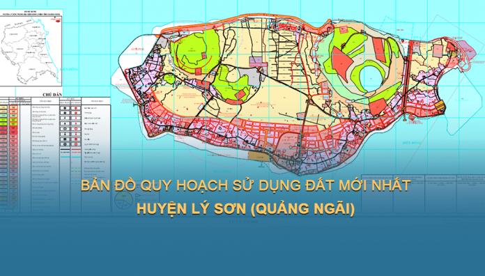 Bản đồ quy hoạch sử dụng đất Huyện Lý Sơn đến năm 2030