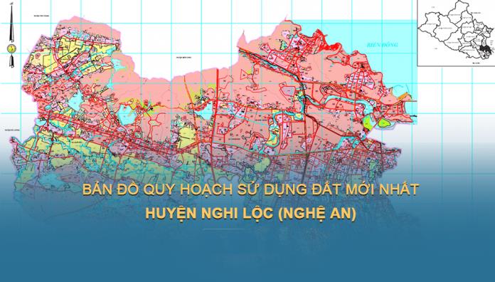 Bản đồ quy hoạch sử dụng đất huyện Nghi Lộc đến năm 2030