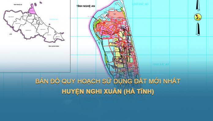 Bản đồ quy hoạch sử dụng đất huyện Nghi Xuân đến năm 2030