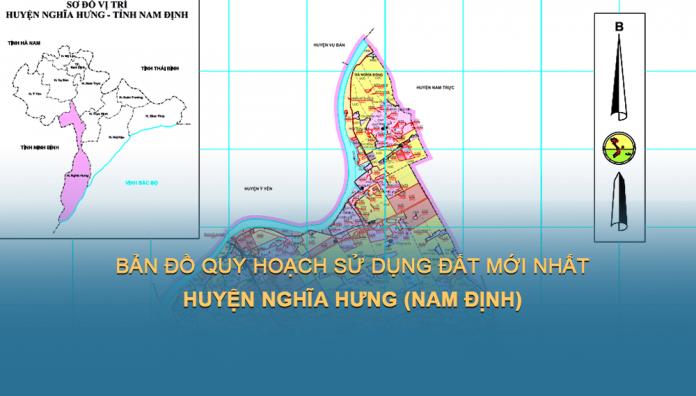 TẢI Bản đồ quy hoạch sử dụng đất Huyện Nghĩa Hưng đến năm 2030