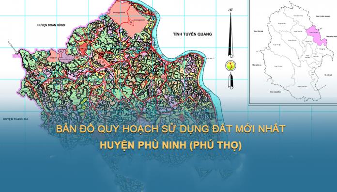 Bản đồ quy hoạch sử dụng đất Huyện Phù Ninh đến năm 2030