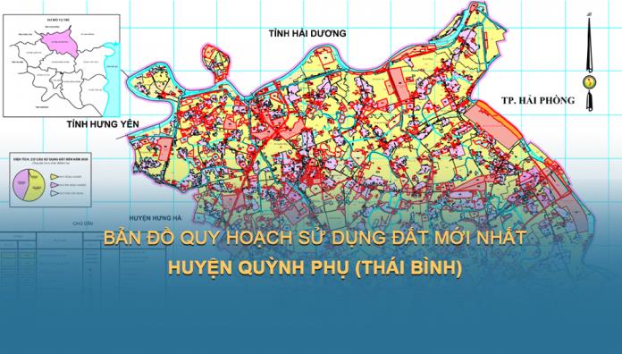 Bản đồ quy hoạch sử dụng đất Huyện Quỳnh Phụ đến năm 2030