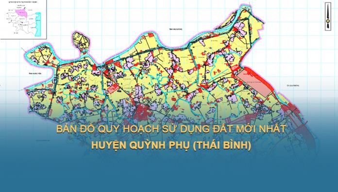 Bản đồ quy hoạch sử dụng đất Huyện Quỳnh Phụ năm 2021