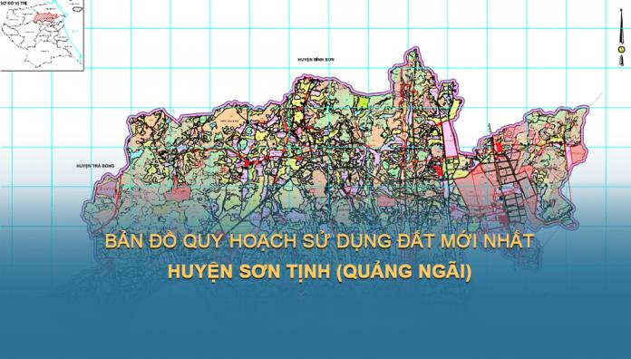 Bản đồ quy hoạch sử dụng đất Huyện Sơn Tĩnh đến năm 2030