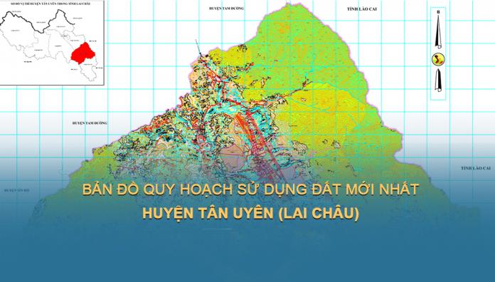 Bản đồ quy hoạch sử dụng đất Huyện Tân Uyên đến năm 2030