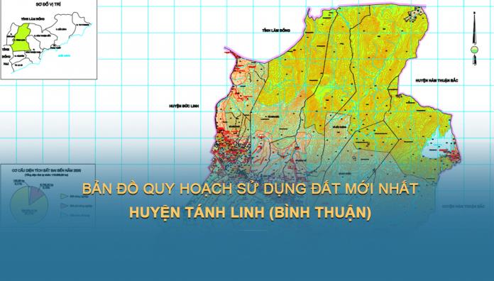 TẢI Bản đồ quy hoạch sử dụng đất Huyện Tánh Linh đến năm 2030