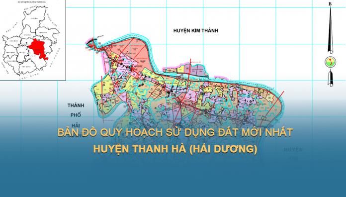 Bản đồ quy hoạch sử dụng đất Huyện Thanh Hà đến năm 2030