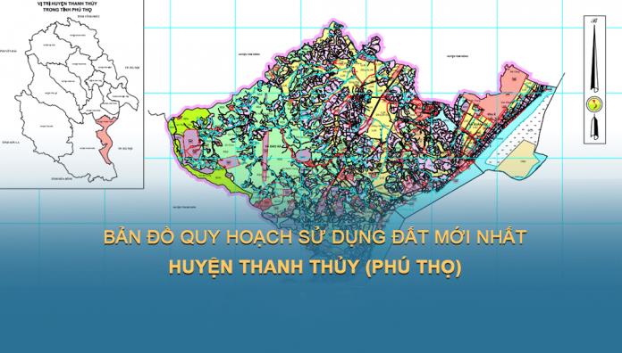 Bản đồ quy hoạch sử dụng đất Huyện Thanh Thuỷ đến năm 2030