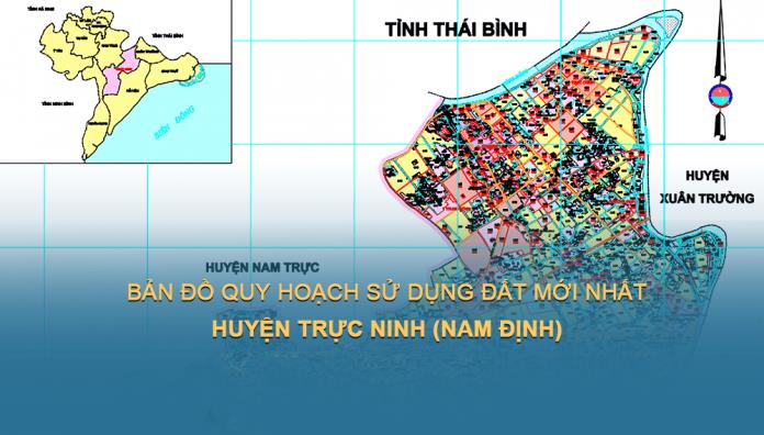 TẢI Bản đồ quy hoạch sử dụng đất Huyện Trực Ninh đến năm 2030