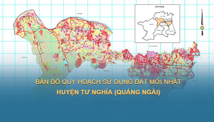 Bản đồ quy hoạch sử dụng đất Huyện Tư Nghĩa đến năm 2030