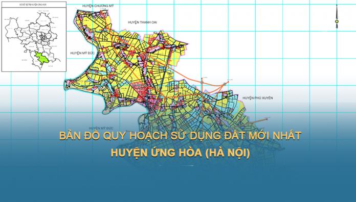TẢI Bản đồ quy hoạch sử dụng đất Huyện Ứng Hòa đến năm 2030