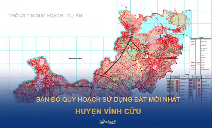 TẢI Bản đồ quy hoạch sử dụng đất huyện Vĩnh Cửu đến năm 2030
