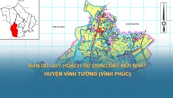 Bản đồ quy hoạch sử dụng đất Huyện Vĩnh Tường đến năm 2030