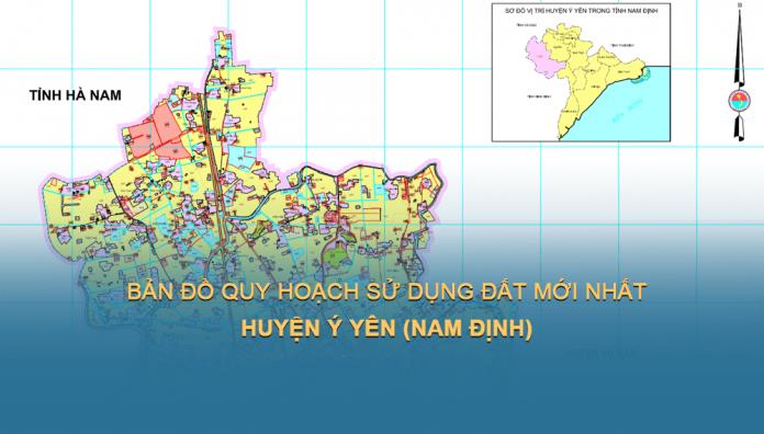 TẢI Bản đồ quy hoạch sử dụng đất Huyện Ý Yên đến năm 2030