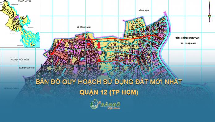 TẢI Bản đồ quy hoạch sử dụng đất Quận 12 mới nhất đến 20230